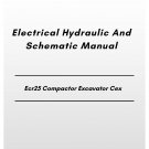 Volvo Ecr25 Compactor Excavator Cex Electrical Hydraulic And Schematic Manual