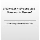 Volvo Ecr28 Compactor Excavator Cex Electrical Hydraulic And Schematic Manual
