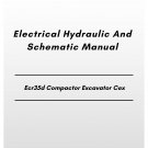Volvo Ecr35d Compactor Excavator Cex Electrical Hydraulic And Schematic Manual