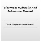 Volvo Ecr28 Compactor Excavator Cex Electrical Hydraulic And Schematic Manual