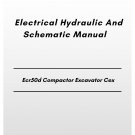 Volvo Ecr50d Compactor Excavator Cex Electrical Hydraulic And Schematic Manual
