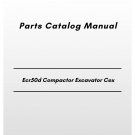Volvo Ecr50d Compactor Excavator Cex Parts Catalog Manual