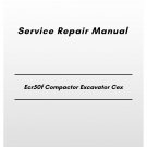 Volvo Ecr50f Compactor Excavator Cex Service Repair Manual