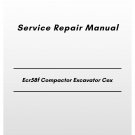 Volvo Ecr58f Compactor Excavator Cex Service Repair Manual