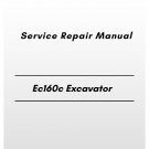 Volvo Ec160c Excavator Service Repair Manual