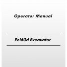 Volvo Ec160d Excavator Operator Manual