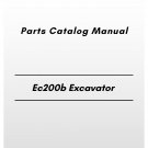 Volvo Ec200d Excavator Parts Catalog Manual