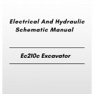 Volvo Ec210c Excavator Electrical And Hydraulic Schematic Manual