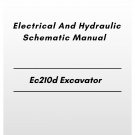 Volvo Ec210d Excavator Electrical And Hydraulic Schematic Manual