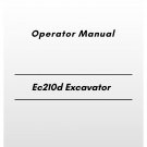 Volvo Ec210d Excavator Operator Manual