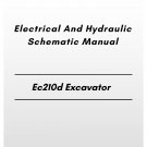 Volvo Ec210d Excavator Electrical And Hydraulic Schematic Manual