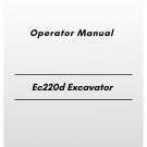 Volvo Ec220d Excavator Operator Manual