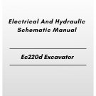 Volvo Ec220d Excavator Electrical And Hydraulic Schematic Manual