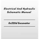 Volvo Ec220d Excavator Electrical And Hydraulic Schematic Manual