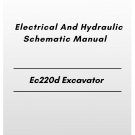 Volvo Ec220d Excavator Electrical And Hydraulic Schematic Manual