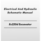 Volvo Ec220d Excavator Electrical And Hydraulic Schematic Manual