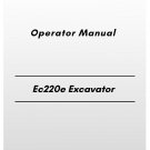 Volvo Ec220e Excavator Operator Manual