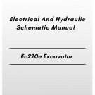 Volvo Ec220e Excavator Electrical And Hydraulic Schematic Manual