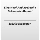 Volvo Ec210c Excavator Electrical And Hydraulic Schematic Manual
