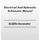 Volvo Ec220e Excavator Electrical And Hydraulic Schematic Manual