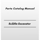 Volvo Ec220e Excavator Parts Catalog Manual
