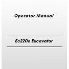 Volvo Ec220e Excavator Operator Manual