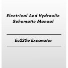 Volvo Ec220e Excavator Electrical And Hydraulic Schematic Manual