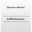 Volvo Ec220e Excavator Operator Manual