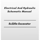 Volvo Ec220e Excavator Electrical And Hydraulic Schematic Manual