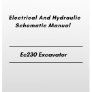 Volvo Ec230 Excavator Electrical And Hydraulic Schematic Manual