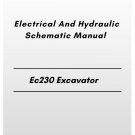 Volvo Ec230 Excavator Electrical And Hydraulic Schematic Manual