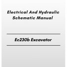 Volvo Ec230b Excavator Electrical And Hydraulic Schematic Manual