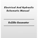 Volvo Ec235c Excavator Electrical And Hydraulic Schematic Manual