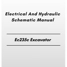 Volvo Ec235c Excavator Electrical And Hydraulic Schematic Manual