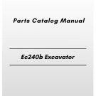 Volvo Ec240b Excavator Parts Catalog Manual