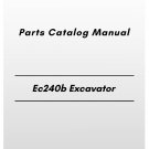 Volvo Ec240b Excavator Parts Catalog Manual