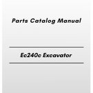 Volvo Ec240c Excavator Parts Catalog Manual