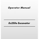Volvo Ec250e Excavator Operator Manual