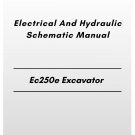 Volvo Ec250e Excavator Electrical And Hydraulic Schematic Manual