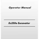 Volvo Ec250e Excavator Operator Manual
