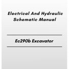 Volvo Ec290b Excavator Electrical And Hydraulic Schematic Manual