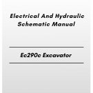 Volvo Ec290c Excavator Electrical And Hydraulic Schematic Manual