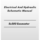 Volvo Ec300d Excavator Electrical And Hydraulic Schematic Manual