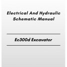 Volvo Ec300d Excavator Electrical And Hydraulic Schematic Manual