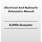 Volvo Ec300e Excavator Electrical And Hydraulic Schematic Manual