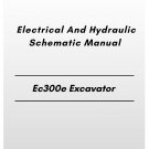 Volvo Ec300e Excavator Electrical And Hydraulic Schematic Manual