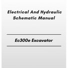 Volvo Ec300e Excavator Electrical And Hydraulic Schematic Manual