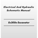 Volvo Ec300e Excavator Electrical And Hydraulic Schematic Manual