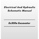 Volvo Ec300e Excavator Electrical And Hydraulic Schematic Manual