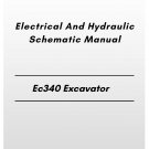 Volvo Ec340 Excavator Electrical And Hydraulic Schematic Manual